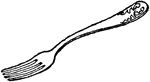 An illustration of a fork.