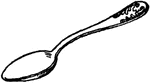 An illustration of a spoon.