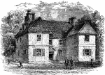An illustration of William Penn's House.