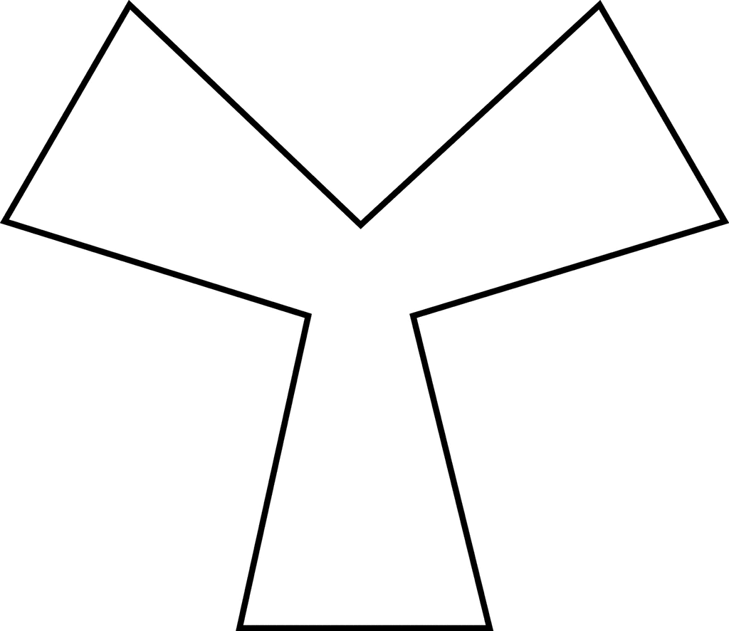 Irregular Concave Nonagon ClipArt ETC