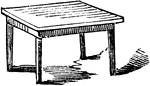 An illustration of a table.
