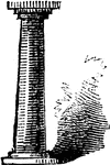 An illustration of a pillar.