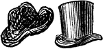 An illustration of a top hat.