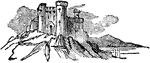 An illustration of a castle.