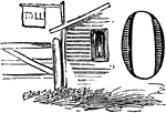 An illustration of a tollgate.