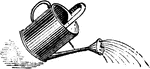 An illustration of a watering can.