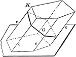 Diagram used to prove the theorem: "The lateral area of a prism is equal to the product of a lateral edge by the perimeter of a right section."