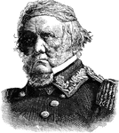 General Winfield Scott (1786 - 1866) was a United States Army general, and unsuccessful presidential candidate of the Whig party in 1852. General Scott is most known for serving on active duty as a general longer than any other man in American history and is rated as the most ablest American commander of his time. He is also known as "Old Fuss and Feathers" and "Grand Old Man of the Army."