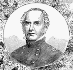 Colonel Edward Dickinson Baker (1811 - 1861) who served for the state of Illinois in the U.S. House of Representatives and later as a U.S. Senator from Oregon. Baker served as a colonel during the Mexican-American War and the Civil War where he was killed in the Battle of Ball's Bluff becoming the only sitting senator to be killed in the Civil War.