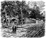Burnside's Bridge is a landmark on the Antietam National Battlefield near Sharpsburg, Maryland. During the Battle of Antietam of the Civil War, the bridge played a key role in September of 1862 when a small number of Confederate soldiers from Georgia for several hours held off repeated attempts by elements of the Union Army to take the bridge by force. The Federals seized it but not before the attack was delayed for several hours beyond what Maj. Gen. Ambrose Burnside had expected. The bridge now bears Burnside's name.