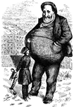 William Tweed is beyond the reach of the law - the dwarf and the giant thief.