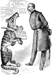 During the 1880 Presidential Elections, General Hancock and the Democratic Party is "starving for offices."