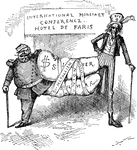 The International Monetary Conference in Paris and how the silver currency is an unsound footing.
