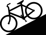 Other bicycle warning signs such as the Hill sign may be installed on bicycle facilities to warn bicyclists of conditions not readily apparent. If used, other advance bicycle warning signs should be installed no less than 15 m (50 ft) in advance of the beginning of the condition.