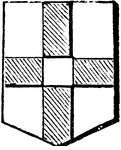"Cross quarter-pierced. CROSS. An honourable ordinary, more used as a charge in a coat of arms than any of the others." -Hall, 1862