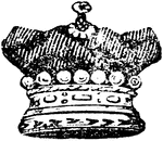 Coronet "of a viscount." -Hall, 1862
