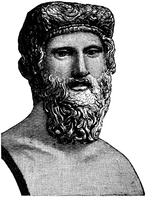 Bust of Plato | ClipArt ETC