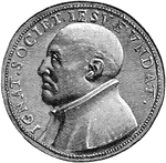 An illustration of a coin depicting Saint Ignatius of Loyola. Saint Ignatius of Loyola (Spanish: Ignacio López de Loyola) (October 23, 1491 – July 31, 1556) was the principal founder and first Superior General of the Society of Jesus. The compiler of the Spiritual Exercises, Ignatius was described by Pope Benedict XVI as being above all a man of God, who gave the first place of his life to God, and a man of profound prayer.