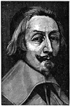 Armand Jean du Plessis de Richelieu, Cardinal-Duc de Richelieu (9 September 1585 &ndash; 4 December 1642), was a French clergyman, noble, and statesman. Consecrated as a bishop in 1608, he later entered politics, becoming a Secretary of State in 1616. Richelieu soon rose in both the Church and the state, becoming a cardinal in 1622, and King Louis XIII's chief minister in 1624. He remained in office until his death in 1642; he was succeeded by Jules Cardinal Mazarin.