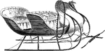 The Sleds and Sleighs ClipArt gallery offers 33 views of nineteenth century sleighs, sleighs in use as transportation, and recreational sledding.