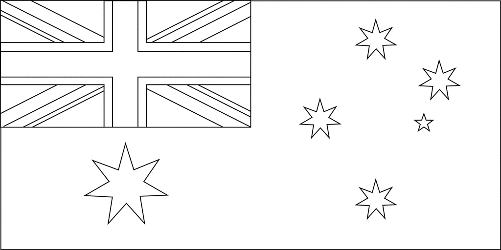 Effektivt At læse Beskrive Flag of Australia, 2009 | ClipArt ETC
