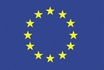 Color flag of European Union Blue field with 12 five-pointed gold stars arranged in a circle in the center, representing the union of the peoples of Europe; the number of stars is fixed