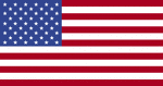 Color flag of the United States. 13 equal horizontal stripes of red (top and bottom) alternating with white; there is a blue rectangle in the upper hoist-side corner bearing 50 small, white, five-pointed stars arranged in nine offset horizontal rows of six stars (top and bottom) alternating with rows of five stars; the 50 stars represent the 50 states, the 13 stripes represent the 13 original colonies; known as Old Glory; the design and colors have been the basis for a number of other flags, including Chile, Liberia, Malaysia, and Puerto Rico.