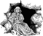 In Norse mythology, Baldur is killed by an arrow wrapped with mistletoe (Baldur's only weakness), which is shot by his blind brother Hodur. Hodur is tricked into doing so by Loki. When Baldur is sent to the Spirit World, Hela says she will give him back if everyone weeps for him. Loki dressed as an old woman refuses to weep so Baldur is lost to the Sprit World.