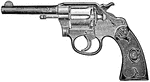 The Colt Police Positive was a revolver manufactured in 1907. "Police-Positive Revolver. Adopted by the Police Departments of the principal cities of the United States and Canada." -Hill, 1921