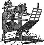 George Clymer improved upon Gutenberg's press by making it out of iron therefore reducing the force required.