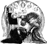 <I>Good Words for the Young</I> is an illustration by English illustrator Arthur Hughes in 1871.