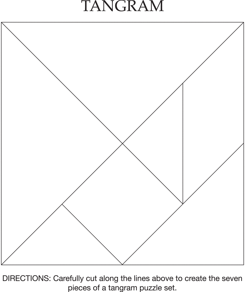 Printable Tangram Patterns