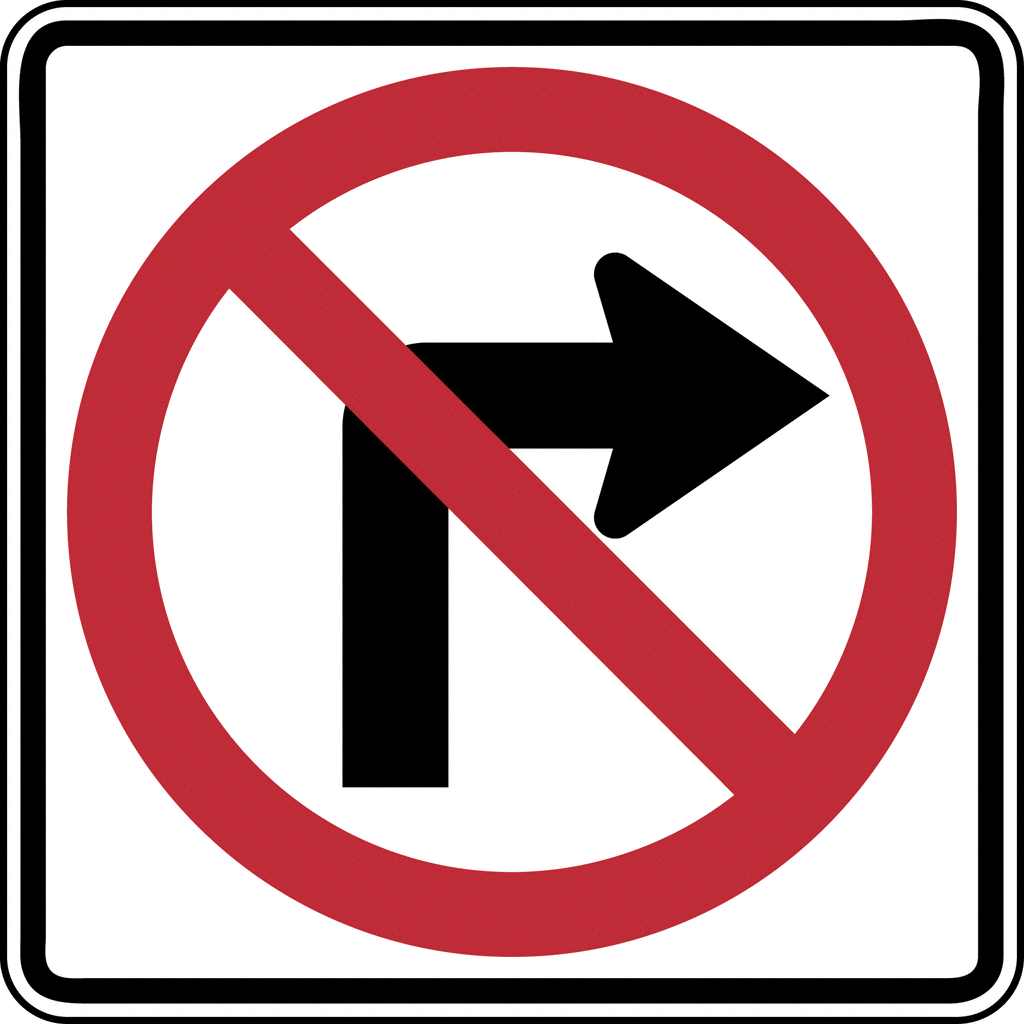 no-right-turn-color-clipart-etc