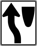 "The Keep Left sign may be used at locations where it is necessary for traffic to pass only to the left of a roadway feature or obstruction."-Federal Highway Administration, 2007