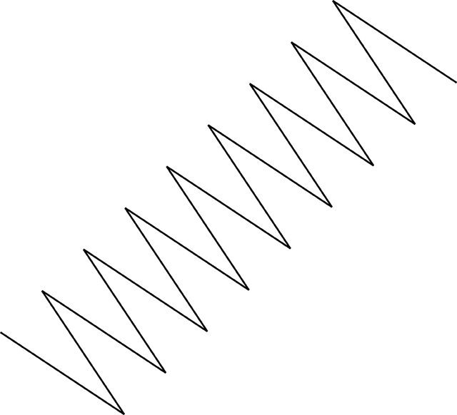 zigzag line clipart