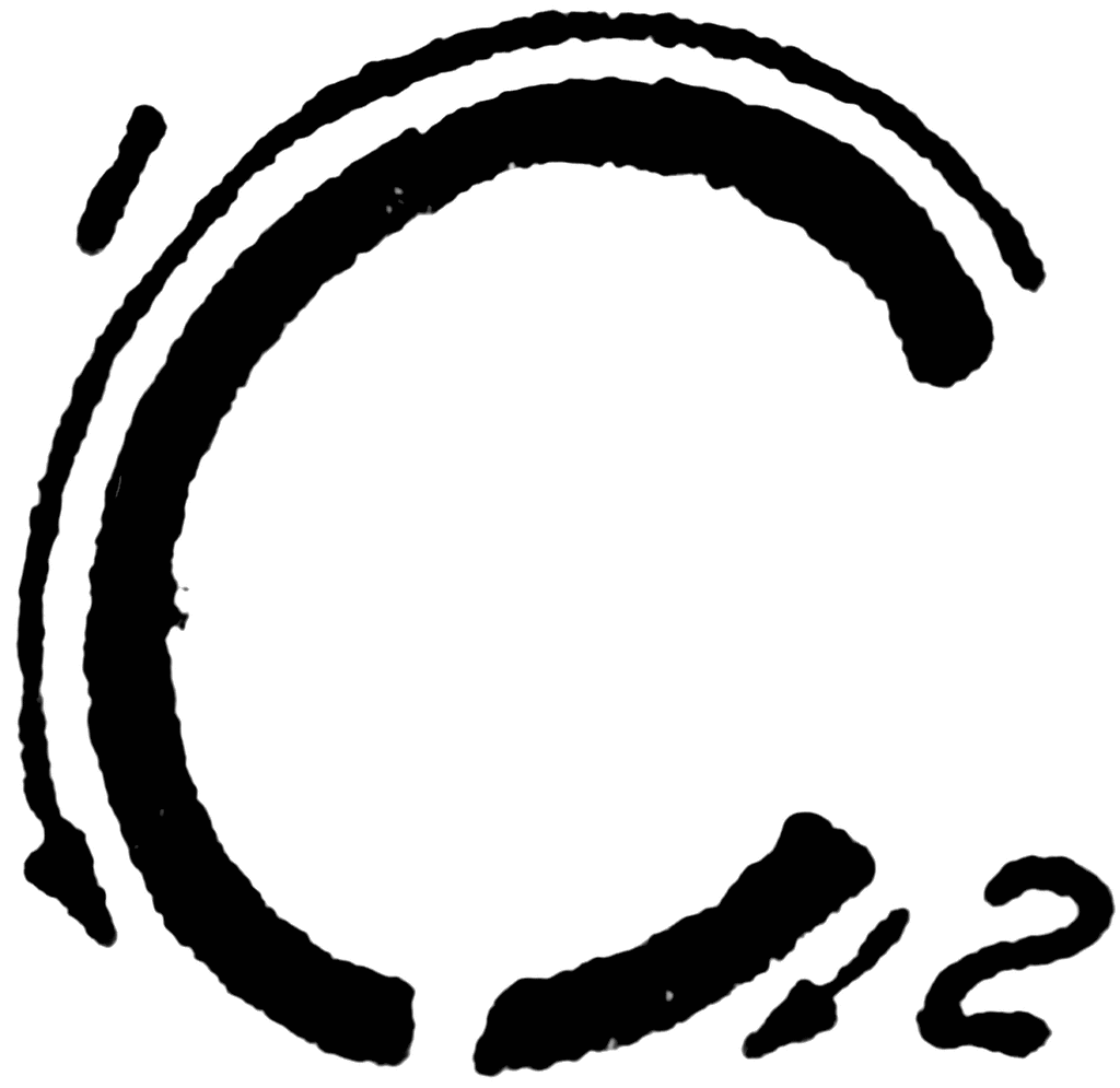 Inclined Capital Letter C