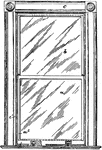 A sash window is made of one or more movable panels or sashes that form a frame to hold panes of glass which are often separated from other panes by narrow muntin bars