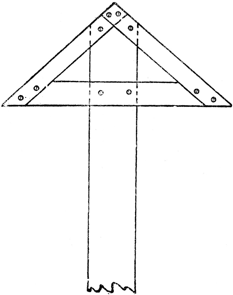 fixed triangular head T-square