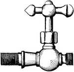 This is a valve which regulates the flow of a fluid by opening, closing, or partially obstructing various passageways.
