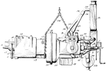 This motor vehicle engine, is an internal combustion engine in which high temperature and pressure gases produce a combustion which directly applies force t a moveable component of the engine.