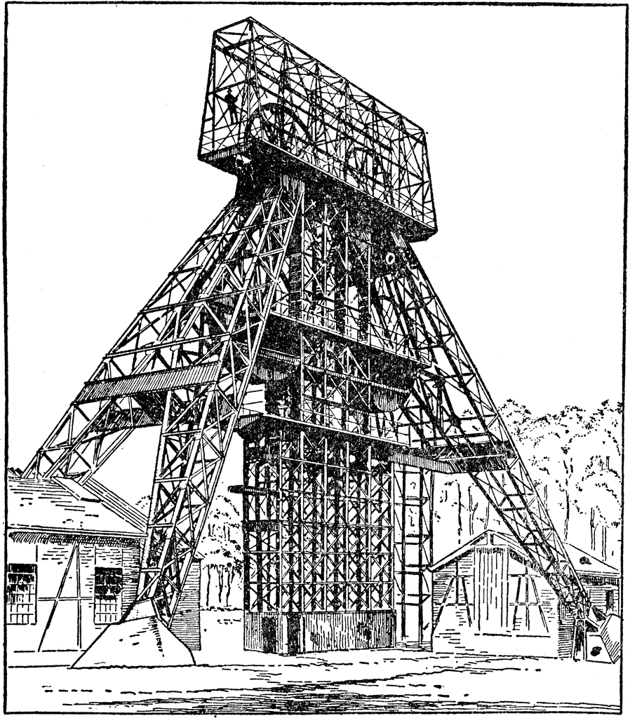 german-steel-mining-headgear-hoist-tower-clipart-etc