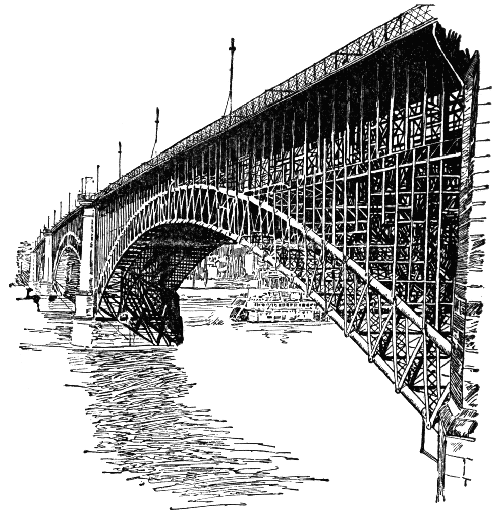 Easy How to Draw a Bridge Tutorial and Bridge Coloring Page