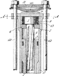 A high powered pneumatic or electrically driven device for boring holes into rock.
