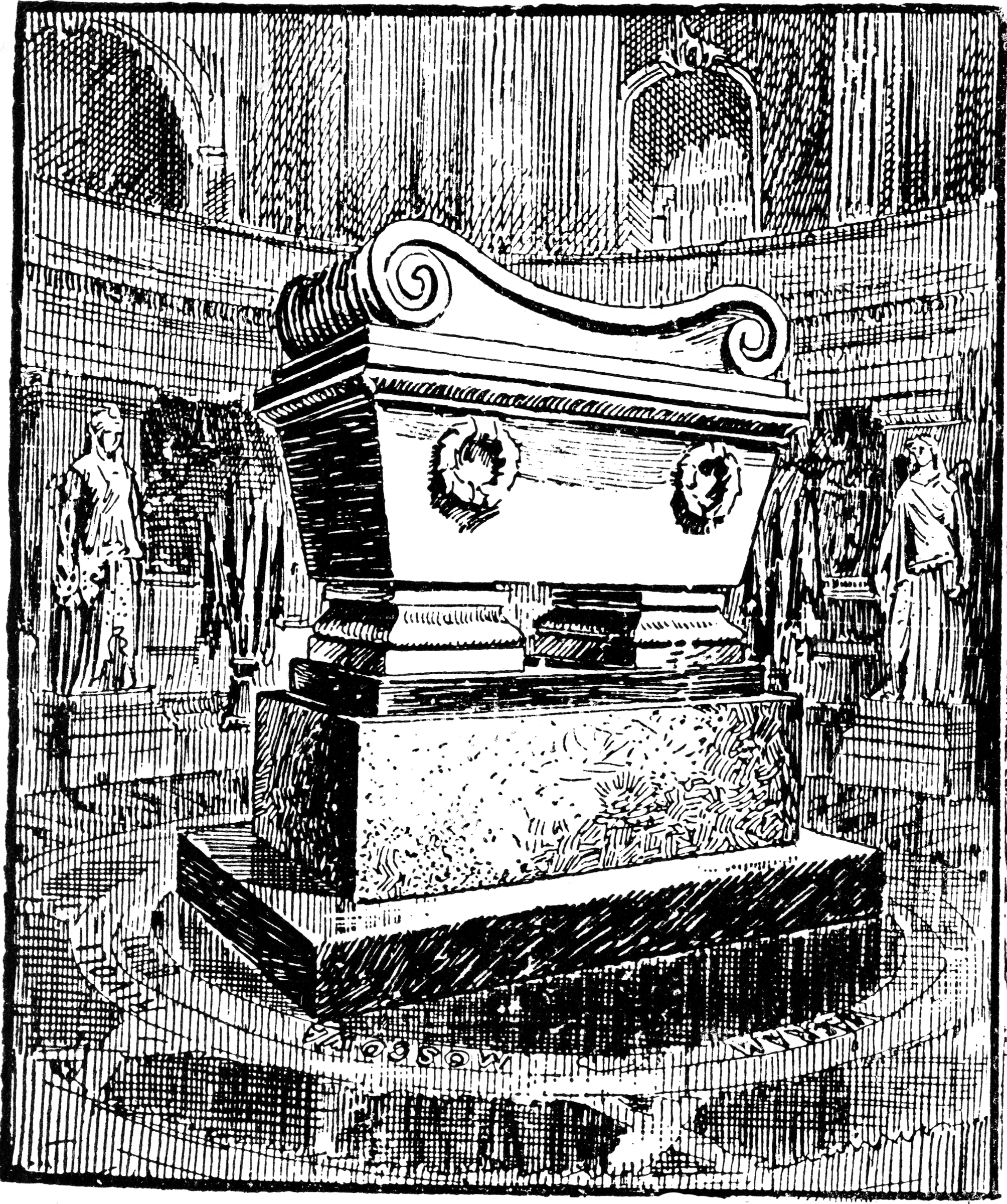 Sarcophagus of Napoleon Bonaparte | ClipArt ETC