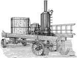 Steam apparatus owned by the Farmington Forestry Club, Farmington, Conn.