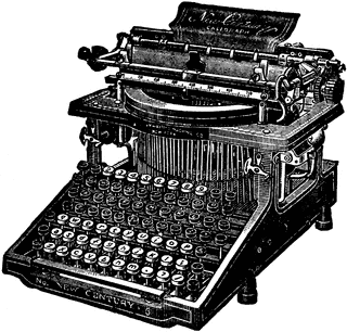 Caligraph Typewriter | ClipArt ETC
