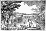 Roger Williams was the founder of the Providence Plantation in Rhode Island, as well as the first Baptist church in America. He crossed the Pawtucket River in order to obtain more land from the Native Americans.
