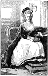 The Queen of France from 1774 to 1792. She was executed by guillotine in 1793 at the height of the French Revolution.