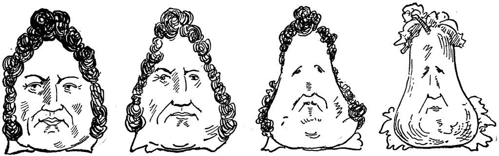Caricature of Louis Philippe