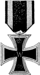 A military decoration of the Kingdom of Prussia, and later of Germany. It was also used as the symbol of the German Army from 1871 to 1918.